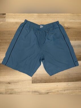 Nike Gray Blue Men's Vintage Y2K Shorts